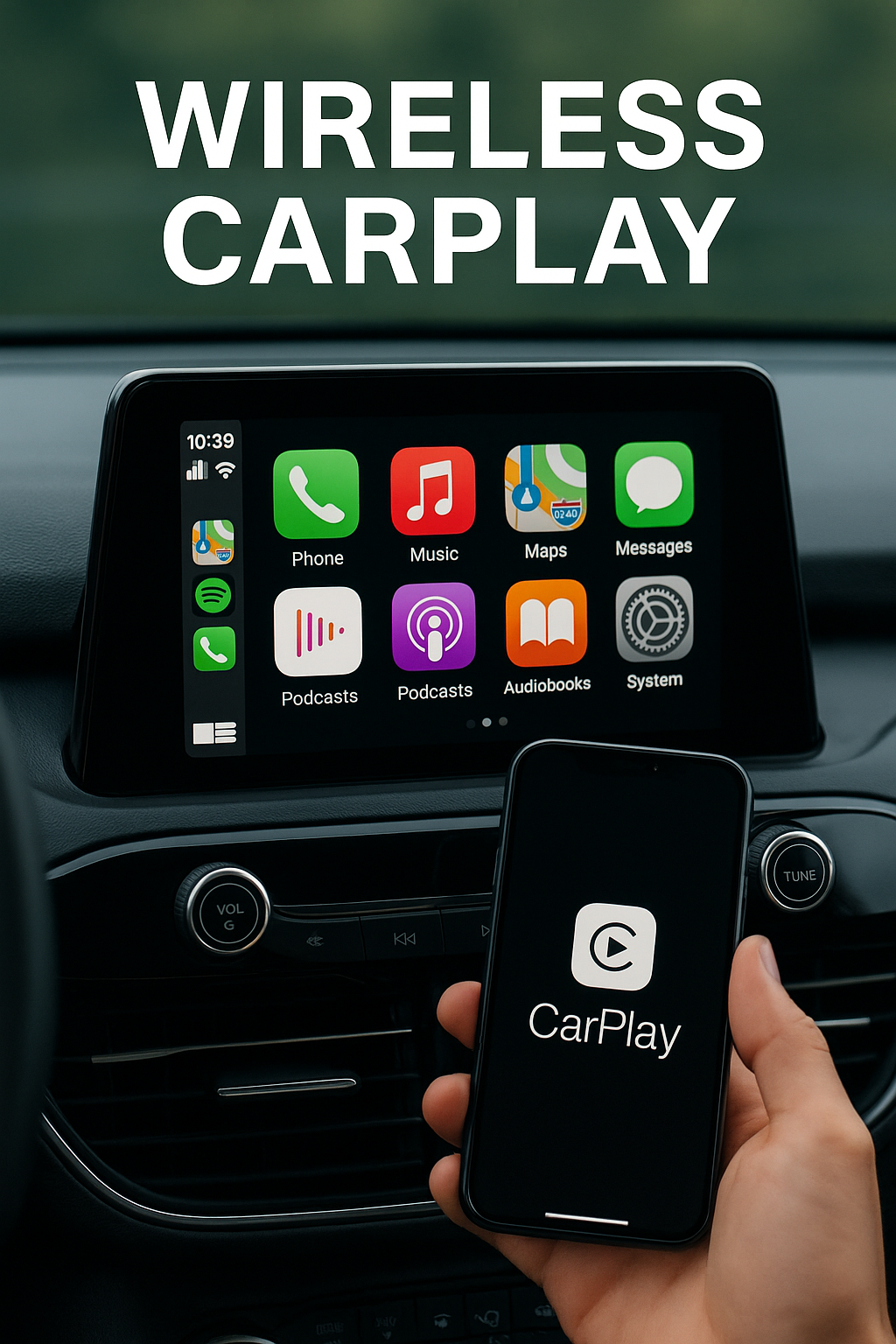 Wireless Apple Car Play